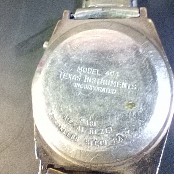 Vintage Texas Instruments Model 404 Watch - RARE!!!! - Picture 5 of 5